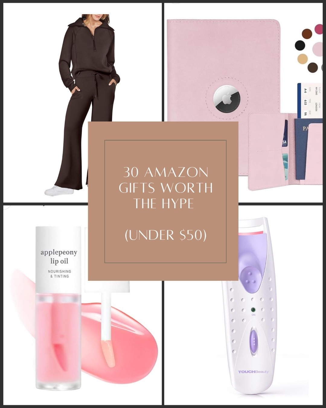 You’re feeling the crunch. Both time wise and budget wise. We went back to our fave Amazon items under $50 (things we use and love) so you can shop all the options in one place. 


.
.
.

Gifts for him under $50 | gifts for her under $50 | holiday gifts under $50 | best gifts from Amazon for everyone | best beauty gifts under $50 | gifts under $50 