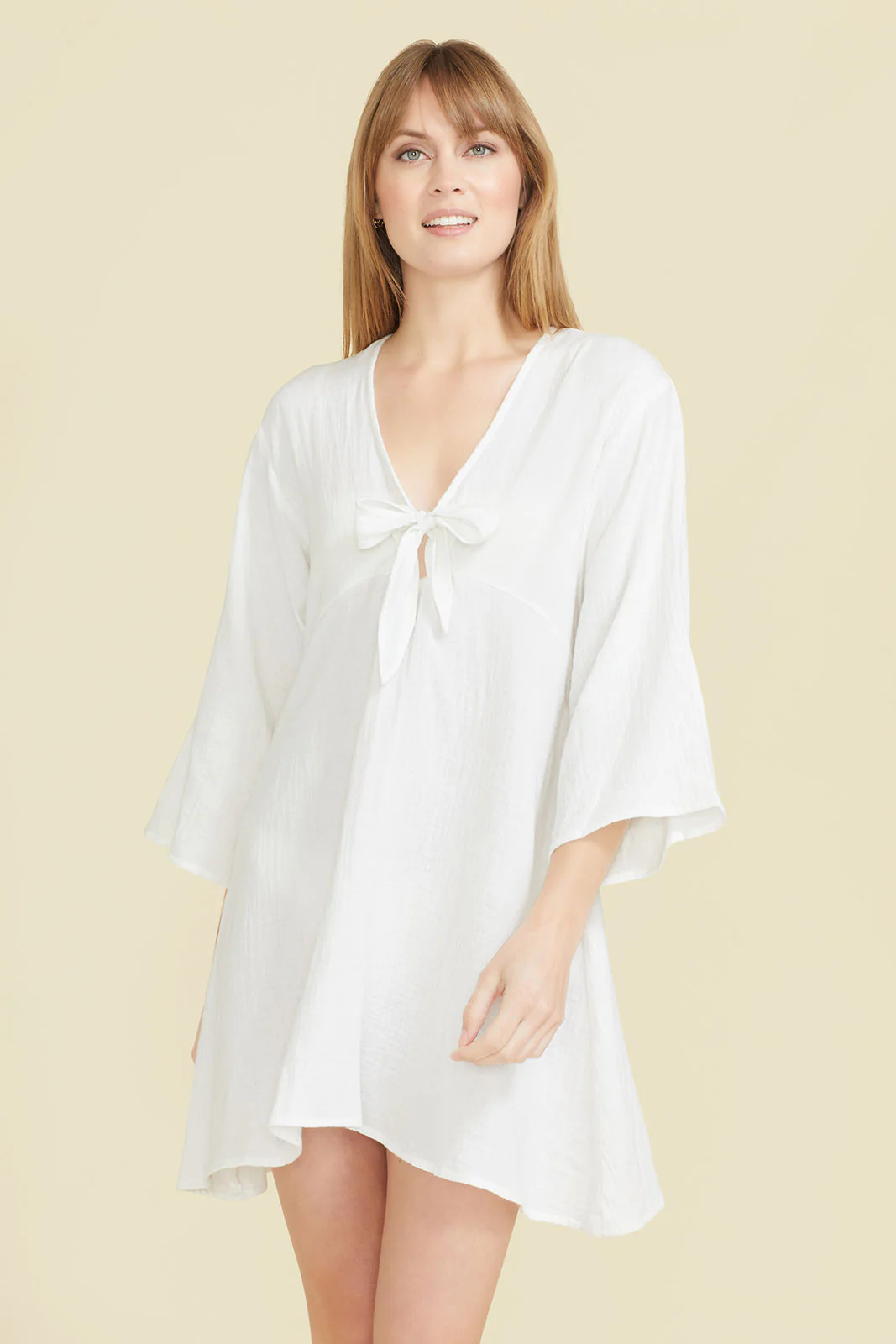 Gemma Dress - White | Sitano