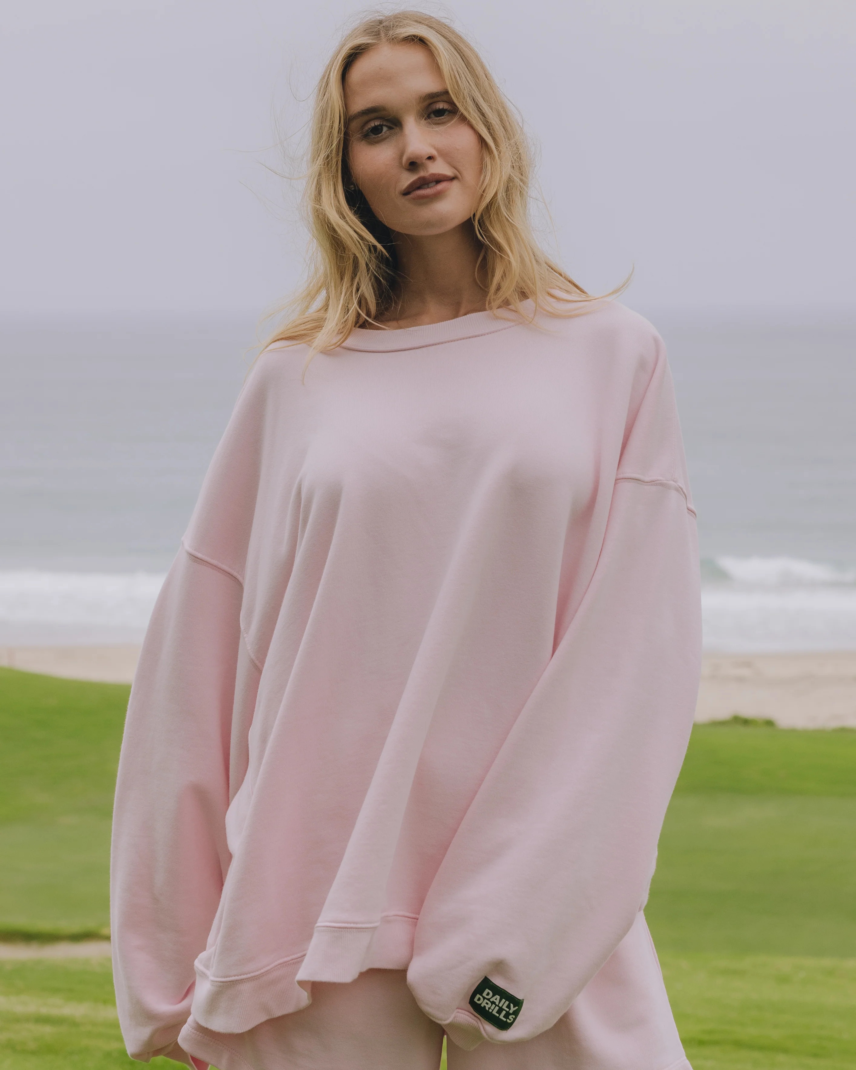 Unisex Oversized Crew - Cupid | Daily Drills LLC