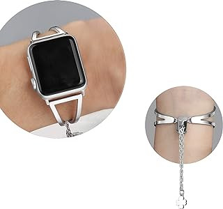 Secbolt Stainless Steel Bands Compatible with Apple Watch Bands 38mm 40mm 41mm 42mm 44mm 45mm iWa... | Amazon (US)
