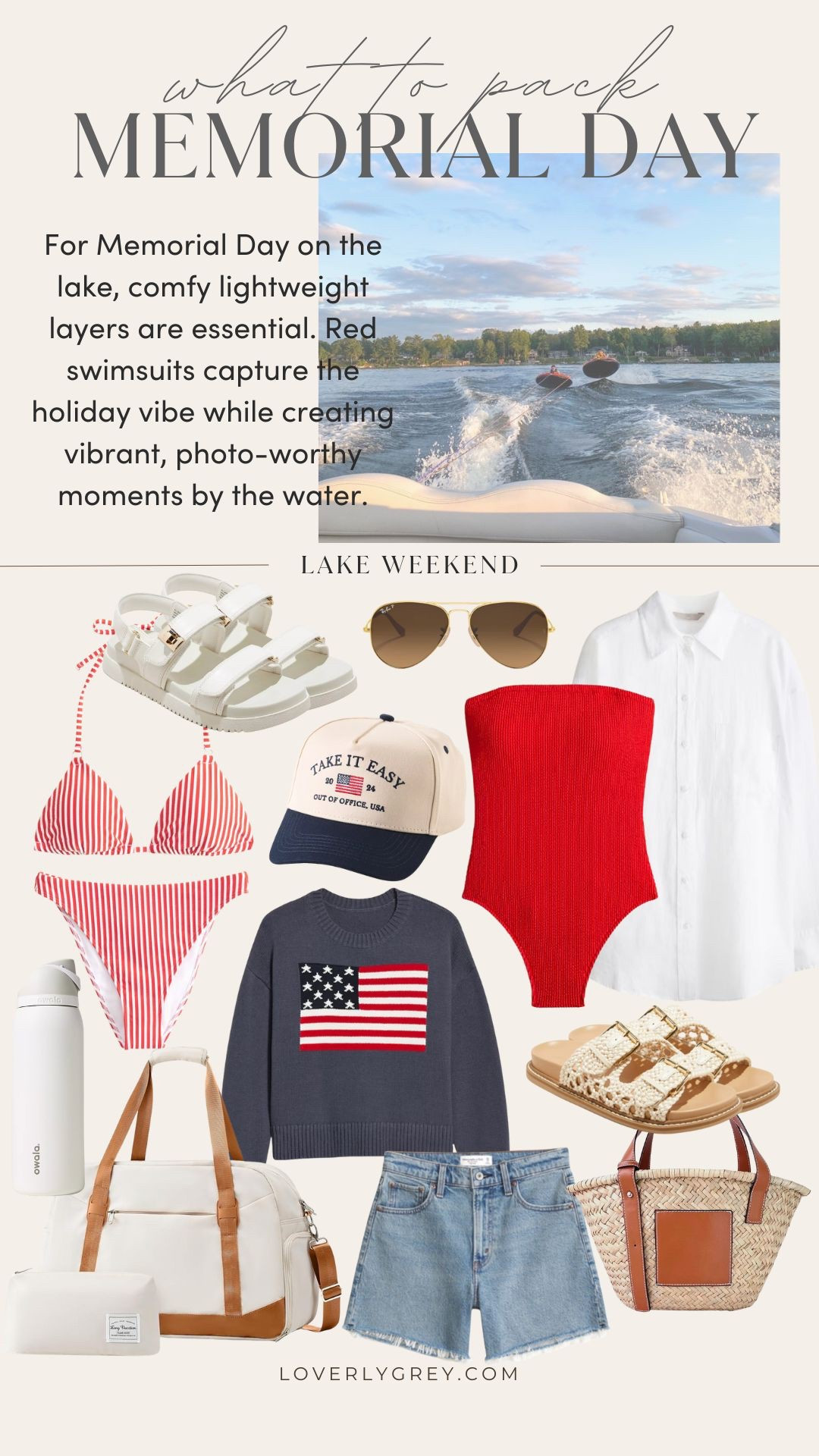 Here’s some outfit inspo for a Memorial Day lake weekend! 💕

Loverly Grey, Memorial Day outfit ideas, lake weekend outfit ideas, summer vacation outfit ideas, summer fashion 

#LTKStyleTip #LTKSeasonal #LTKTravel