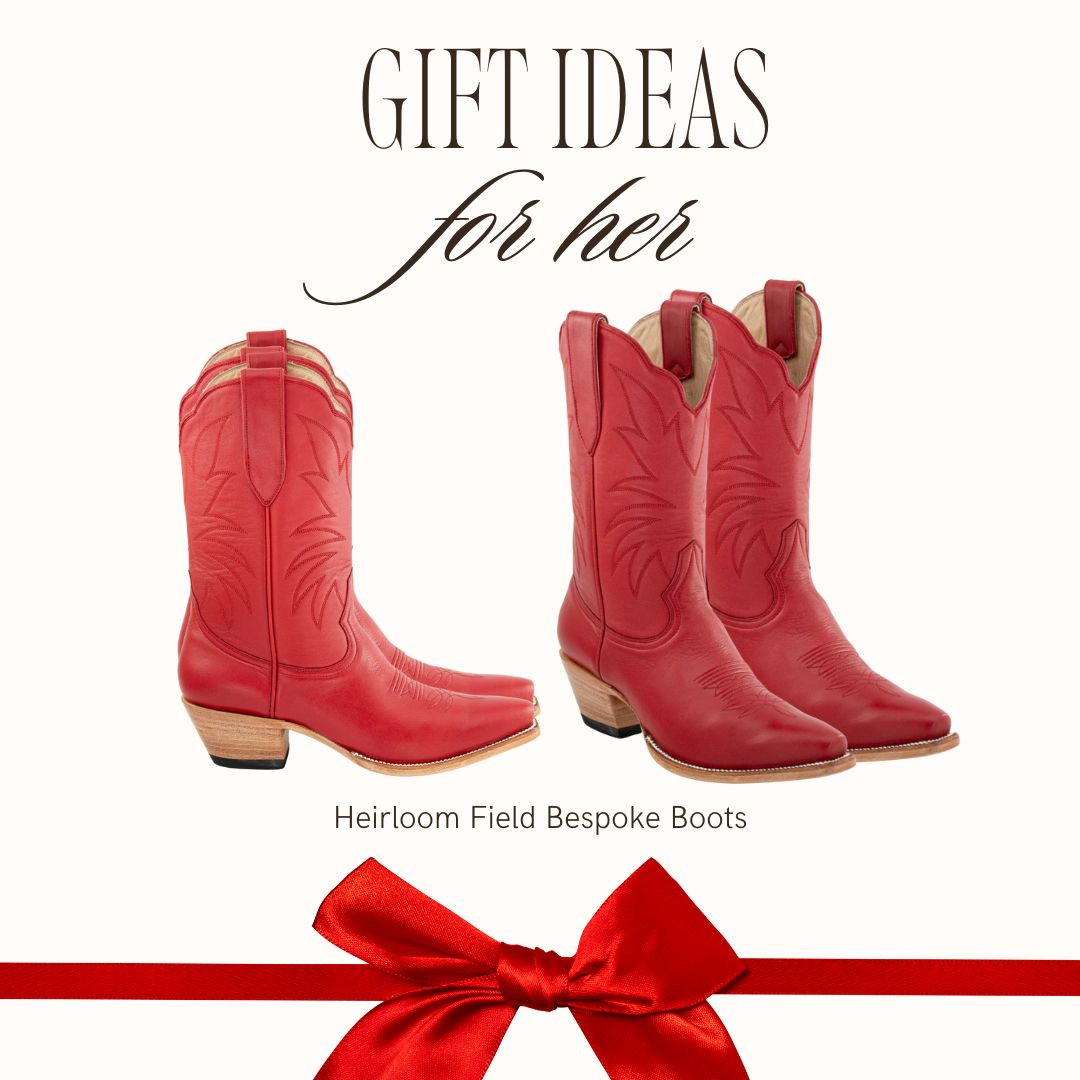 Complete your wardrobe with these handmade, luxury cowgirl boots! 🎄

Whether you're styling Christmas outfits or searching for the most comfortable luxury boots on the market, our 13" Buttery Soft Full-grain Calfskin Deep Poppy Red Taylor Midi Boots are a must-have.✨

These are a luxury gift for her that will be treasured forever! Add them to your wishlist, and tell your friends who appreciate incredible boots!

luxury gifts for her / holiday outfits / cowgirl boots / christmas outfits / gift guide for her / gifts for her / white elephant gift / holiday party outfit / gift guide / luxury gift for her / boots / anniversary gift / Valentine's Day gift / graduation gift / designer / small batch / limited edition / wedding shoes 

 #LTKGiftGuide #LTKHoliday #LTKShoeCrush