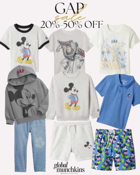 Gap SALE! They always have the cutest Disney clothes for Jack! Get 20% to 50% off! True to size and great quality clothes !

#LTKkids #LTKsalealert #LTKstyletip