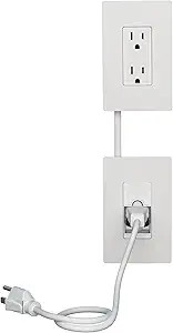 Legrand - Wiremold in-Wall Outlet Relocation Kit, White in-Wall Power Outlet Relocation Kit, 6 Fo... | Amazon (US)