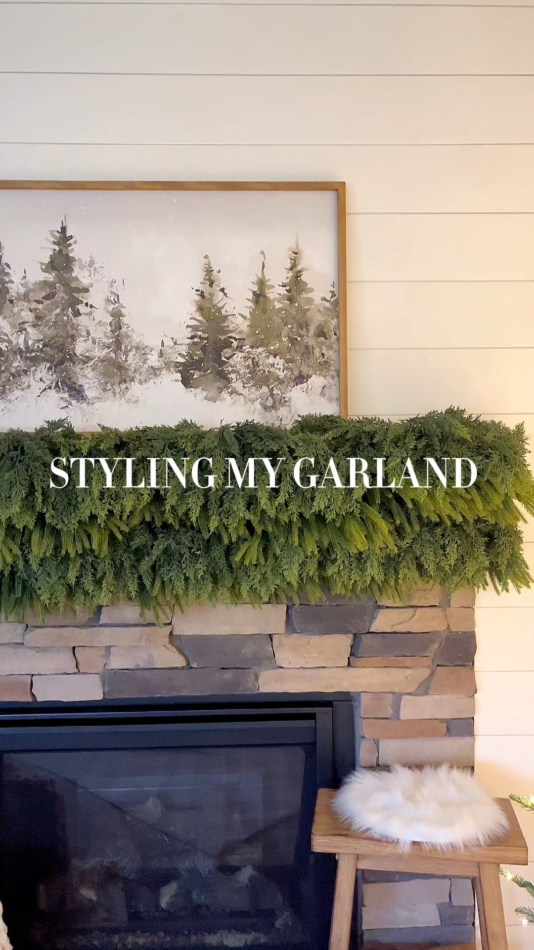 Styling my garland!  Follow @lifeinmyarizonahome on Instagram for more holiday ideas and inspiration. 

Sharing how I styled my garland using 6 Command cord bundlers. These were a game changer this year and gave me the full look I was going for. 
I used 3 cord bundlers spaced out on the top of my mantel and 3 down lower.  Definitely follow the instructions and let them sit for the time they say before adding the garland. 
My mantel is 6 feet long and I used four 6 ft garlands. I shared these garlands last month that are so beautiful and full. I used alternately 2 Norfolk garlands and 2 cedar garlands. 
I started with the 3 bottom cord bundlers and added the first Norfolk garland. Then I re opened up the bottom bundlers one at a time and added a cedar garland on top of that.  Then I moved to the top row of bundlers and added the second Norfolk garland.  Before adding the final cedar garland I took 2 garland ties and attached the cedar garland down below to the Norfolk garland on top, this was to just pull it up a little. Then I added my final cedar garland to the top bundlers. I added 2 smaller command hooks on the top of my mantel spaced evenly between the bundlers and hooked the top cedar garland in those so it wouldn’t sag down.  Next I added two small command hooks at the corners of the top of my mantel. Then I added 2 hanging pine stems to each side to fill out the ends better. 
I added a total of 8 snowy pine cone stems. I started with 5 and ended up adding 3 more after I filmed this.  I cut off branches from the berry stem and placed them in the garland. 
Soon I will show the final look with lights, stockings, and mantel decor!

#manteldecor #christmasmantel #christmasdecor #stylewithme #christmasgarland #holidaystyling

#LTKHoliday #LTKSeasonal #LTKHome