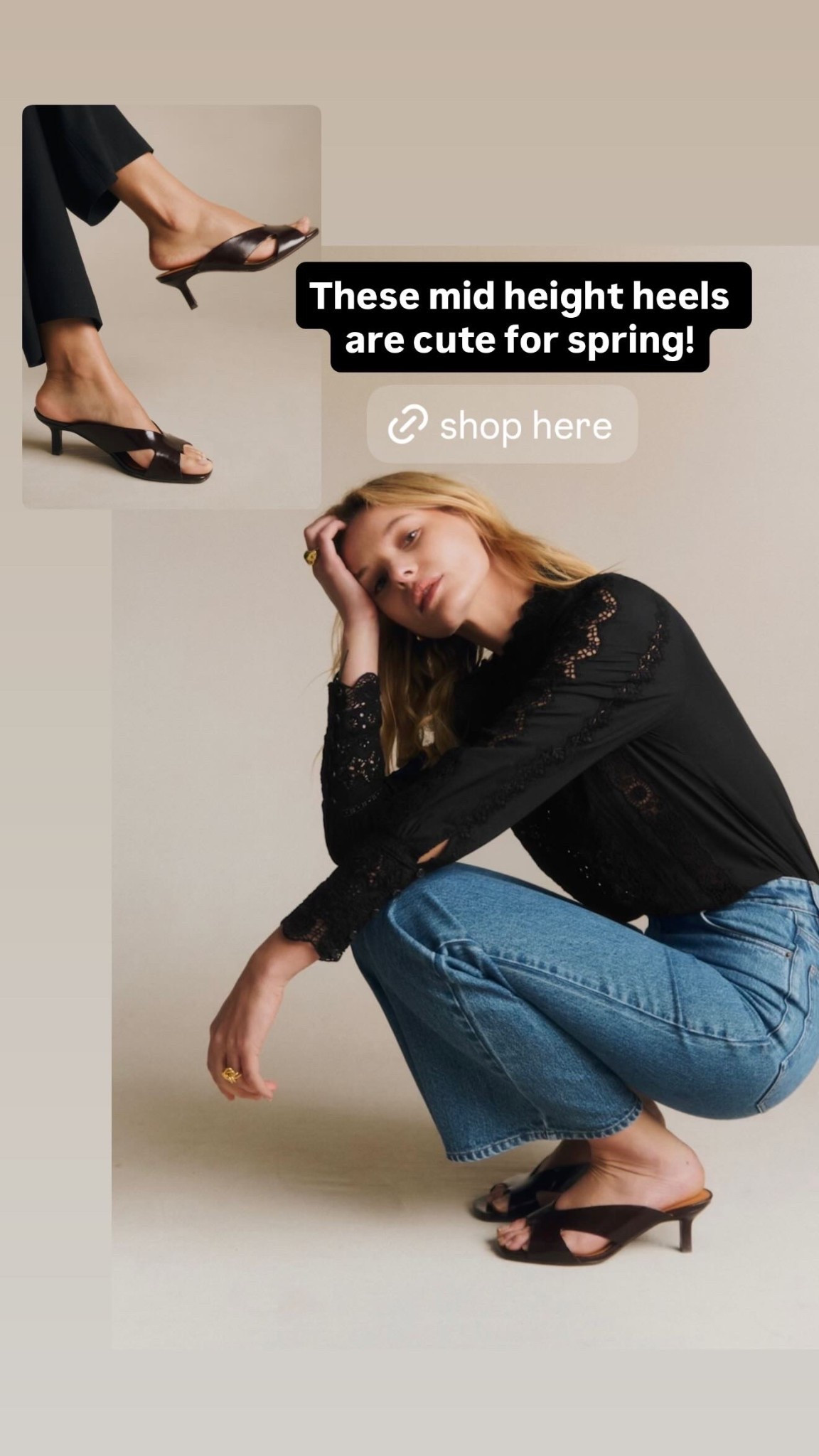 Cute sandal heels for spring! 

#LTKPetite #LTKootd #LTKOver40