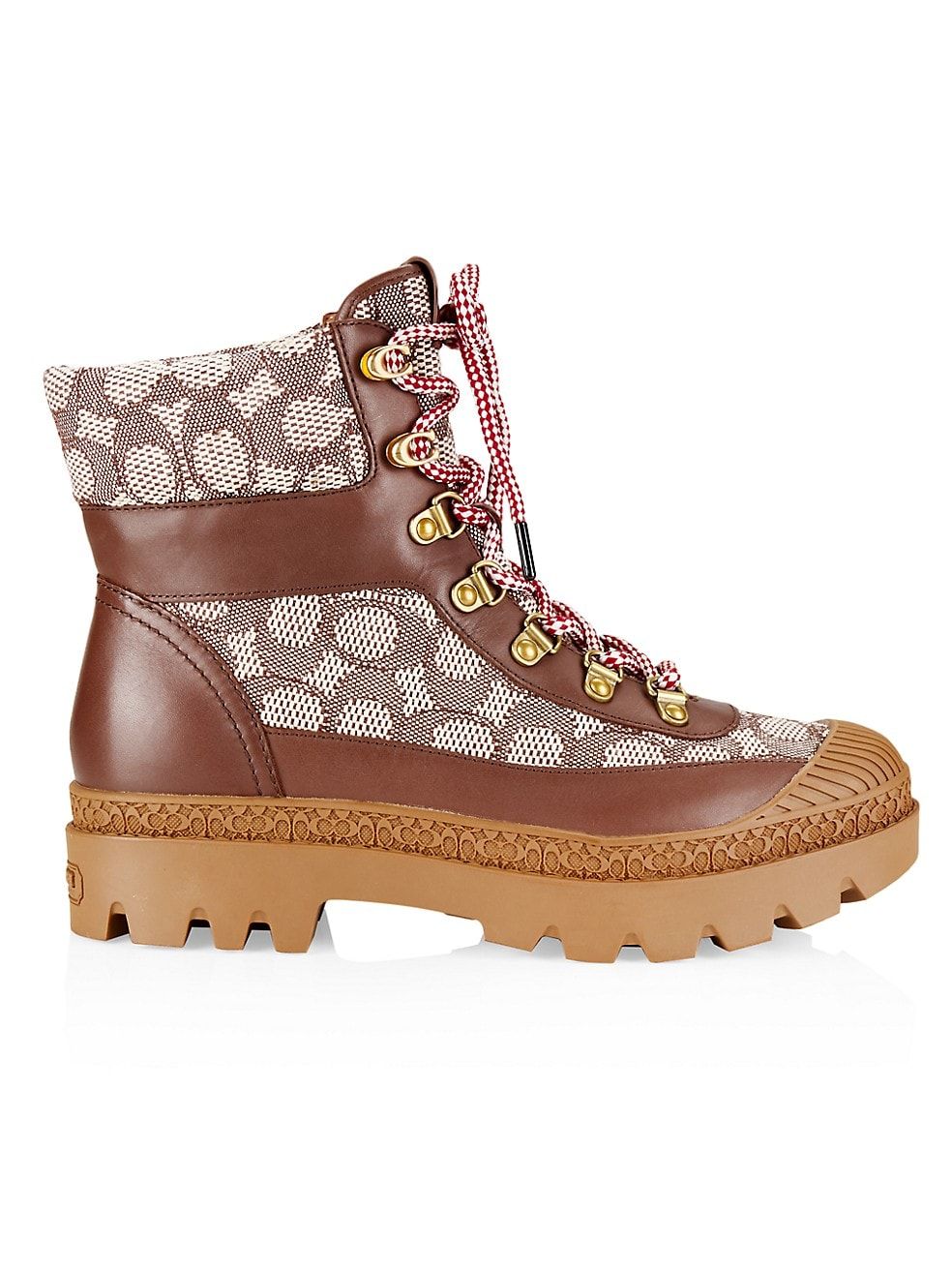 COACH Talia Monogram Jacquard Booties | Saks Fifth Avenue