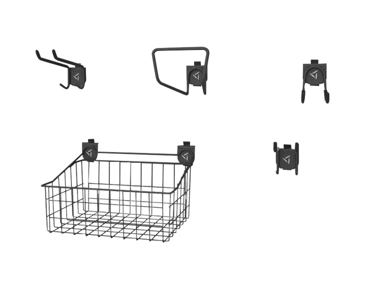 Gladiator Multipurpose hook 5 -Pack 18.5-in Black Steel | GAWA18SKRH | Lowe's