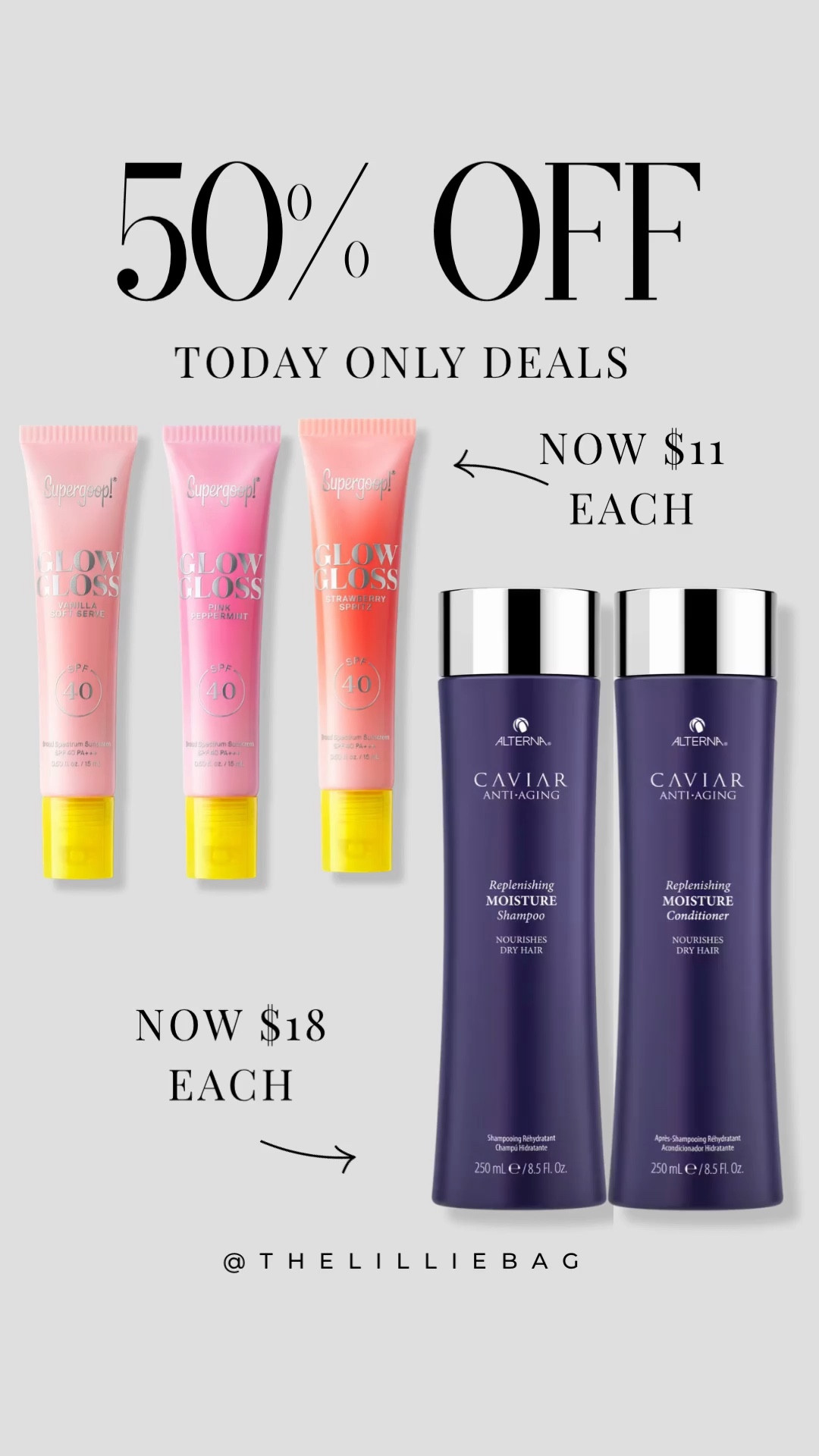Today only Ulta deals! ✨✨✨ 

Shampoo. Conditioner. Hair care. SPF. Lip gloss. 

#LTKSaleAlert #LTKBeauty #LTKSeasonal