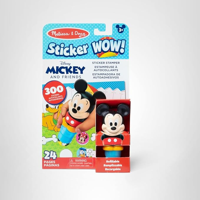 Melissa & Doug Sticker Wow!™ 24-Page Activity Pad and Sticker Stamper, 300 Stickers, Arts and C... | Amazon (US)