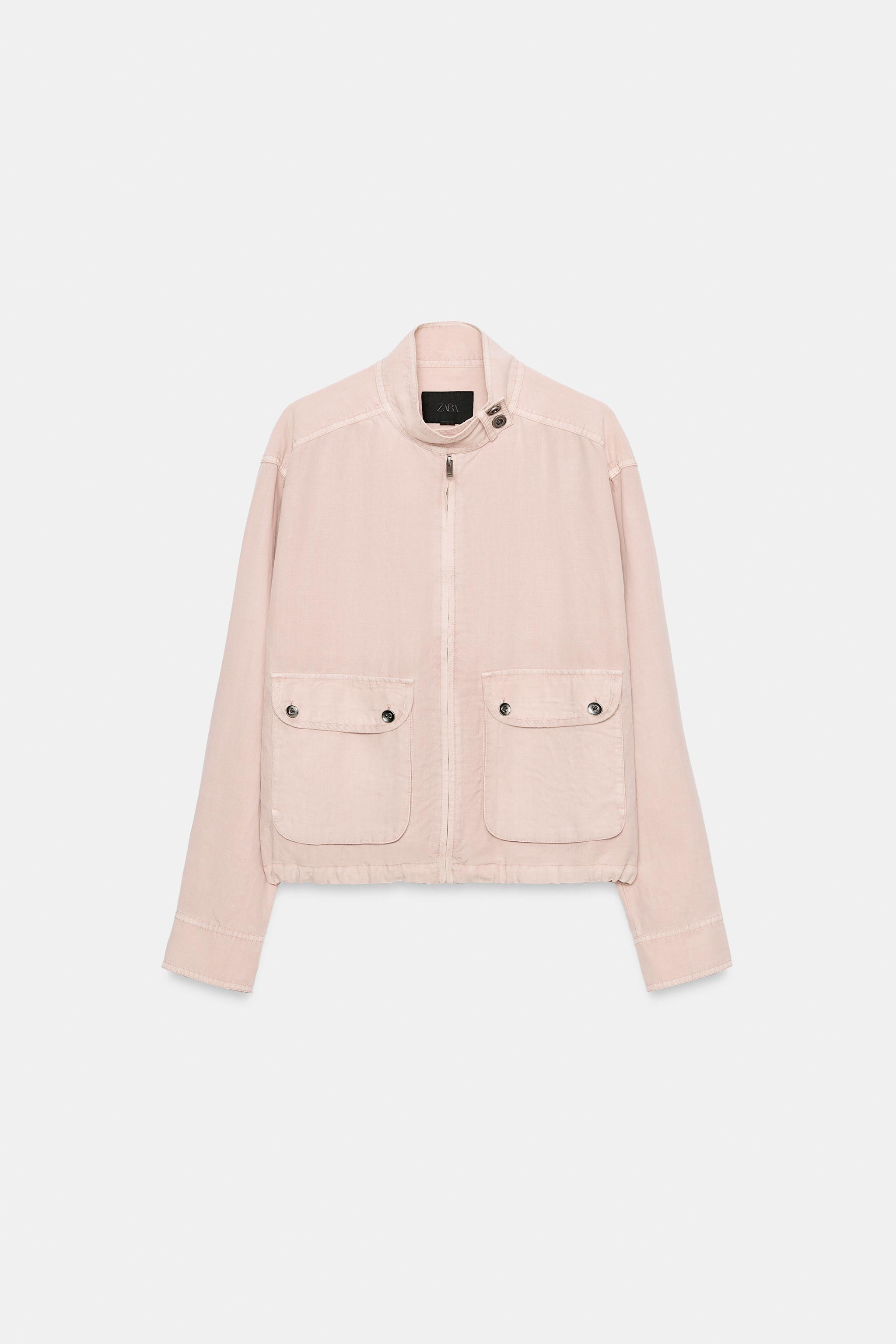 WASHED EFFECT POCKET JACKET | Zara US
