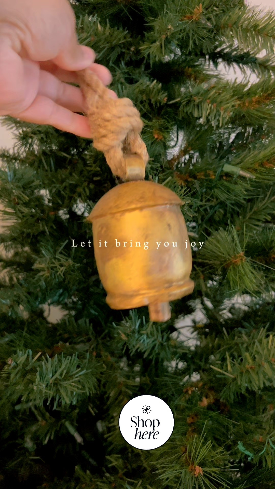 If you’re still decorating (or planning ahead), this is SUCH a good find 🤍
✨ Bronze bell Christmas decor — comes in a pack of 3 and looks so high-end
🎄 Also linking my pre-lit 6ft natural Christmas tree that includes a storage bag (perfect to grab now for next year!)

Both are timeless, neutral, and won’t feel dated. Linked while in stock 🤍

#LTKHome #ChristmasDecor #HolidayFinds #NeutralChristmas #HomeDecorDeals #AffordableLuxury

#LTKHoliday #LTKGiftGuide #LTKSaleAlert