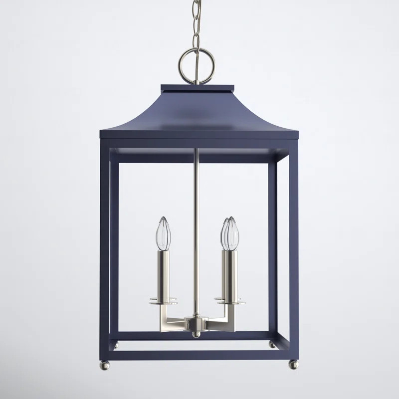 Douro 4 - Light Dimmable Lantern Square / Rectangle Chandelier | Wayfair North America