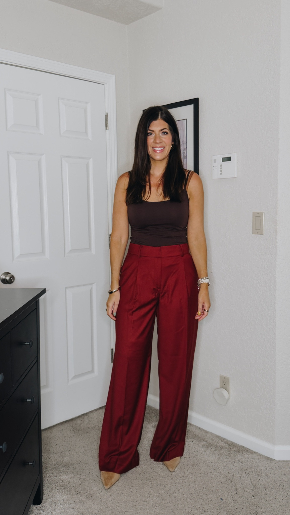 Wearing a size medium in the top and 8 tall in trouser 


Summer to fall workwear, fall workwear, office outfit, midsize workwear, business casual outfit, fall office style, work outfit ideas, transitional workwear

#LTKOver40 #LTKMidsize #LTKWorkwear