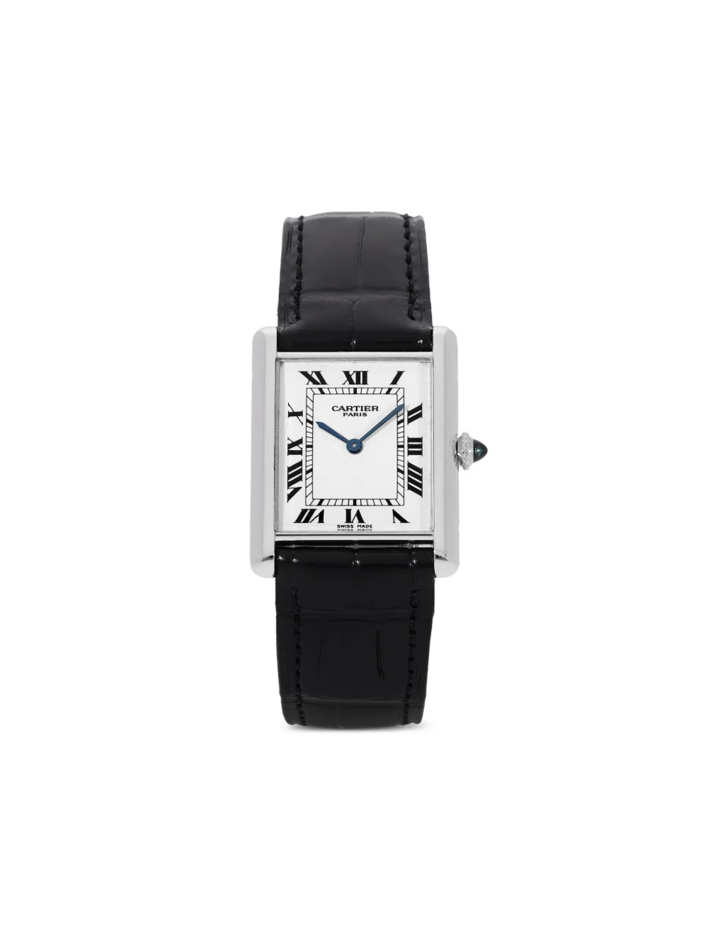 Cartier pre-owned Tank 30mm | White | FARFETCH NZ | Farfetch Global