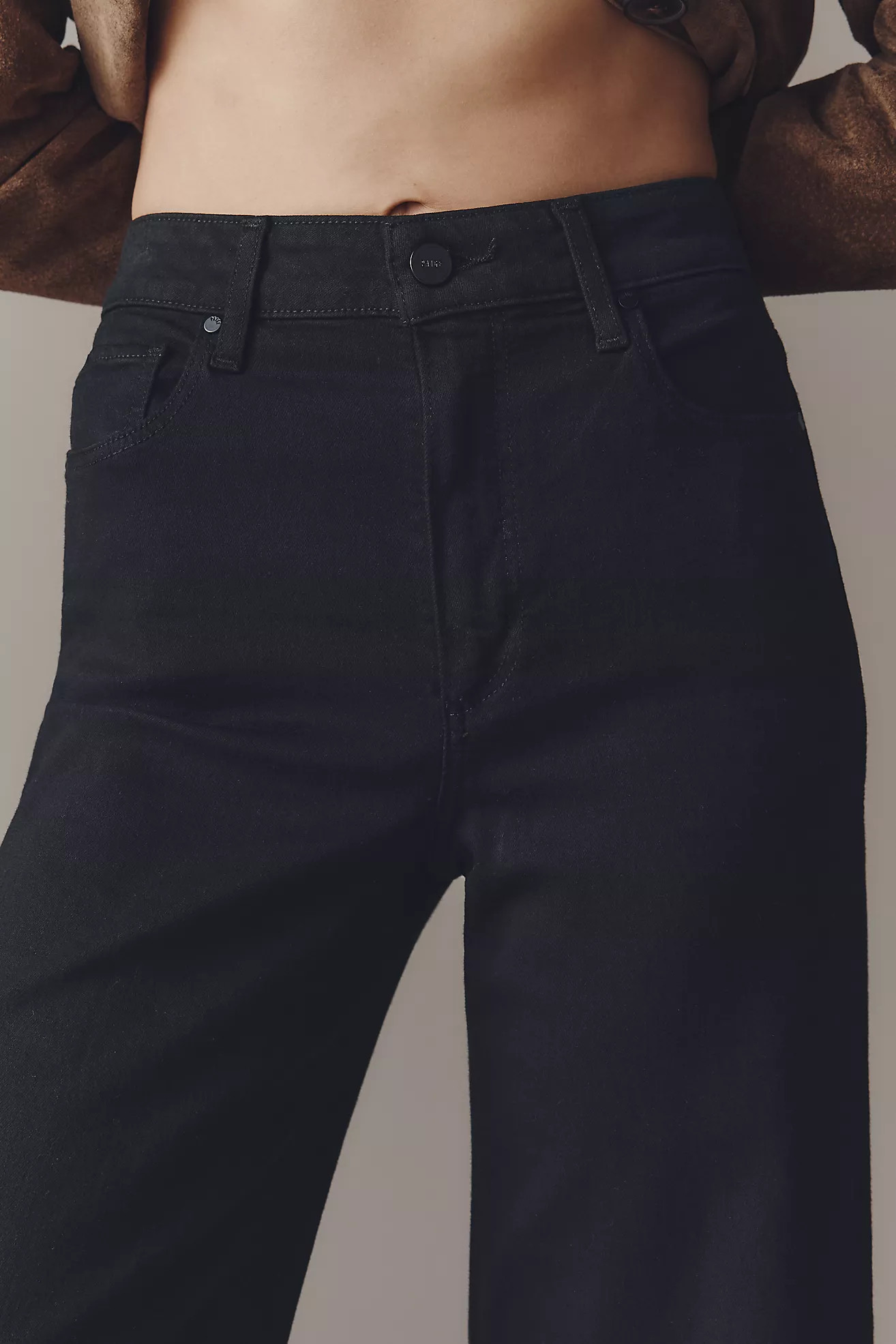 PAIGE Anessa High-Rise Crop Wide-Leg Jeans | Anthropologie (US)