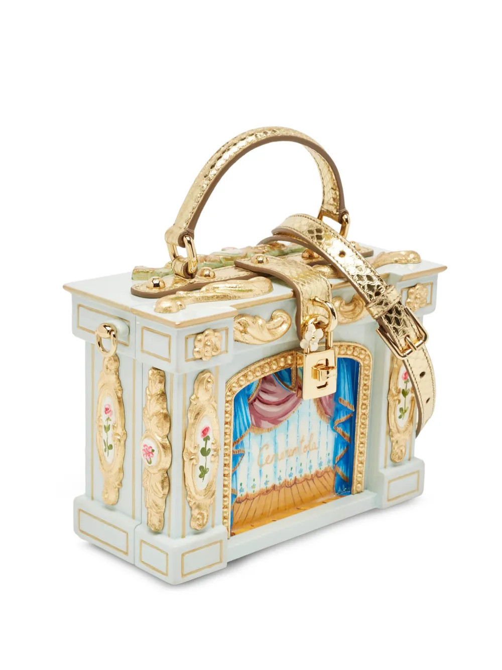 Dolce & Gabbana Pre-Owned Dolce Box Cinderella tote bag - Blue | Farfetch Global