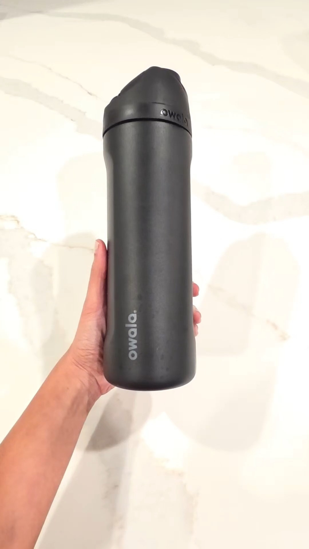 Owala FreeSip Stainless Steel Water Bottle, insulated stainless-steel water bottle with a FreeSip spout and push-button lid with lock, Protective push-to-open lid keeps spout clean; convenient carry loop doubles as a lock, cup holder-friendly base #amazonfinds #fitness #active #waterbottle 

 #LTKActive