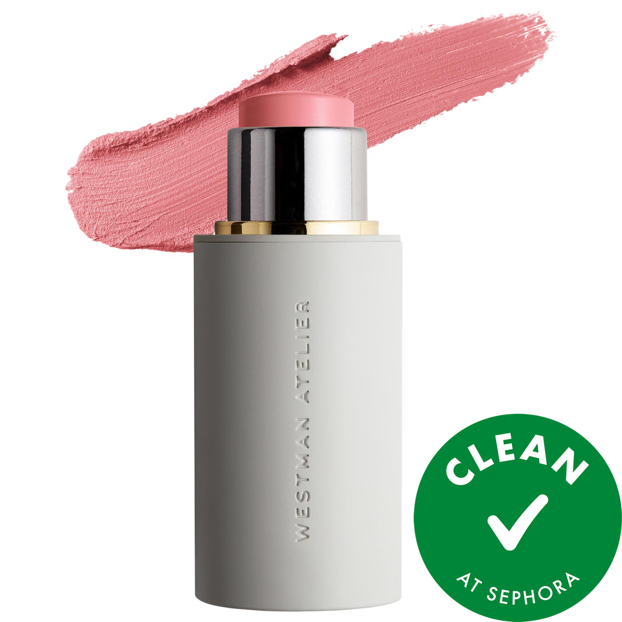 Westman Atelier Baby Cheeks Lip + Cheek Cream Blush Stick Petal .21 oz | Sephora (CA)