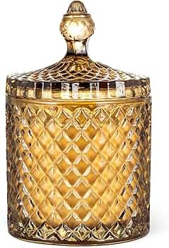 Large Wood Wick Jasmine Magnolia Scented Candles,Soy Wax Candle for Home Scented,Long Burning tim... | Amazon (US)