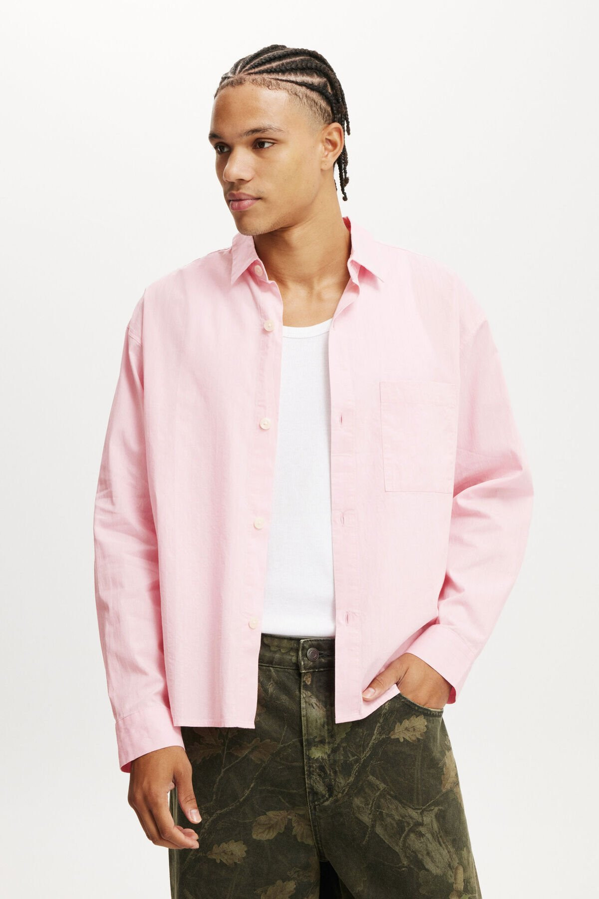 Hampton Long Sleeve Shirt | Cotton On (ANZ)