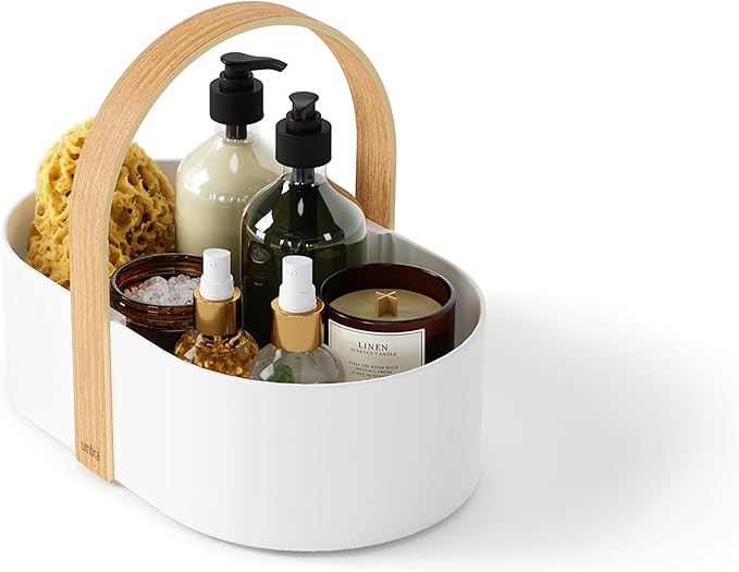 Umbra Bellwood Caddy White/Natural | Amazon (US)
