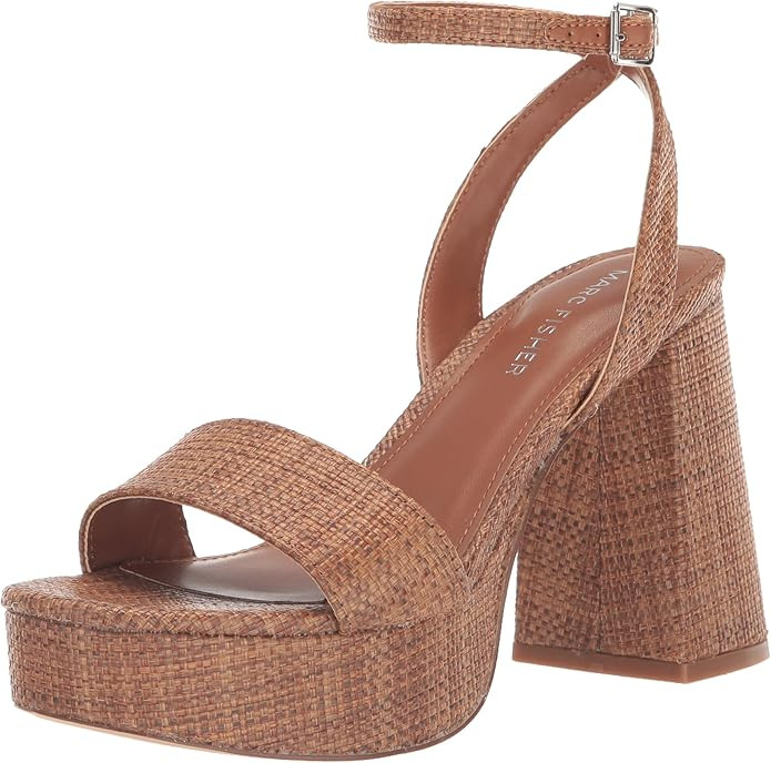 Marc Fisher Women's Sadel Wedge Sandal | Amazon (US)