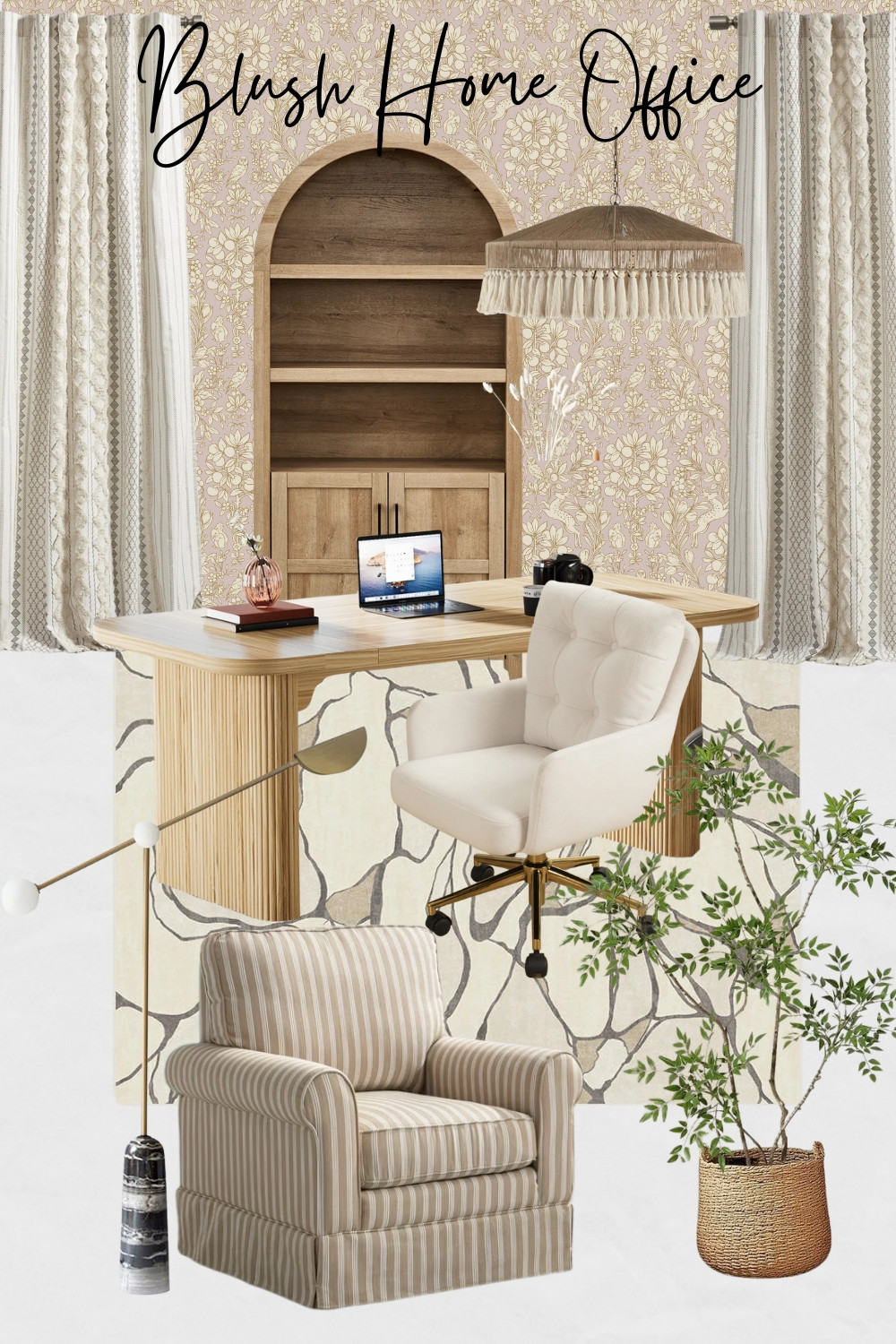 Blush Home Office Moodboard, Blush Home Office Decor, Boss Lady Home Office Design, Blush Home Office Design, Bohemian Home Office Decor, Pink Home Office Design

#homedecor #blushhomeoffice #pinkhomeoffice  

 

#LTKHome #LTKSaleAlert #LTKStyleTip