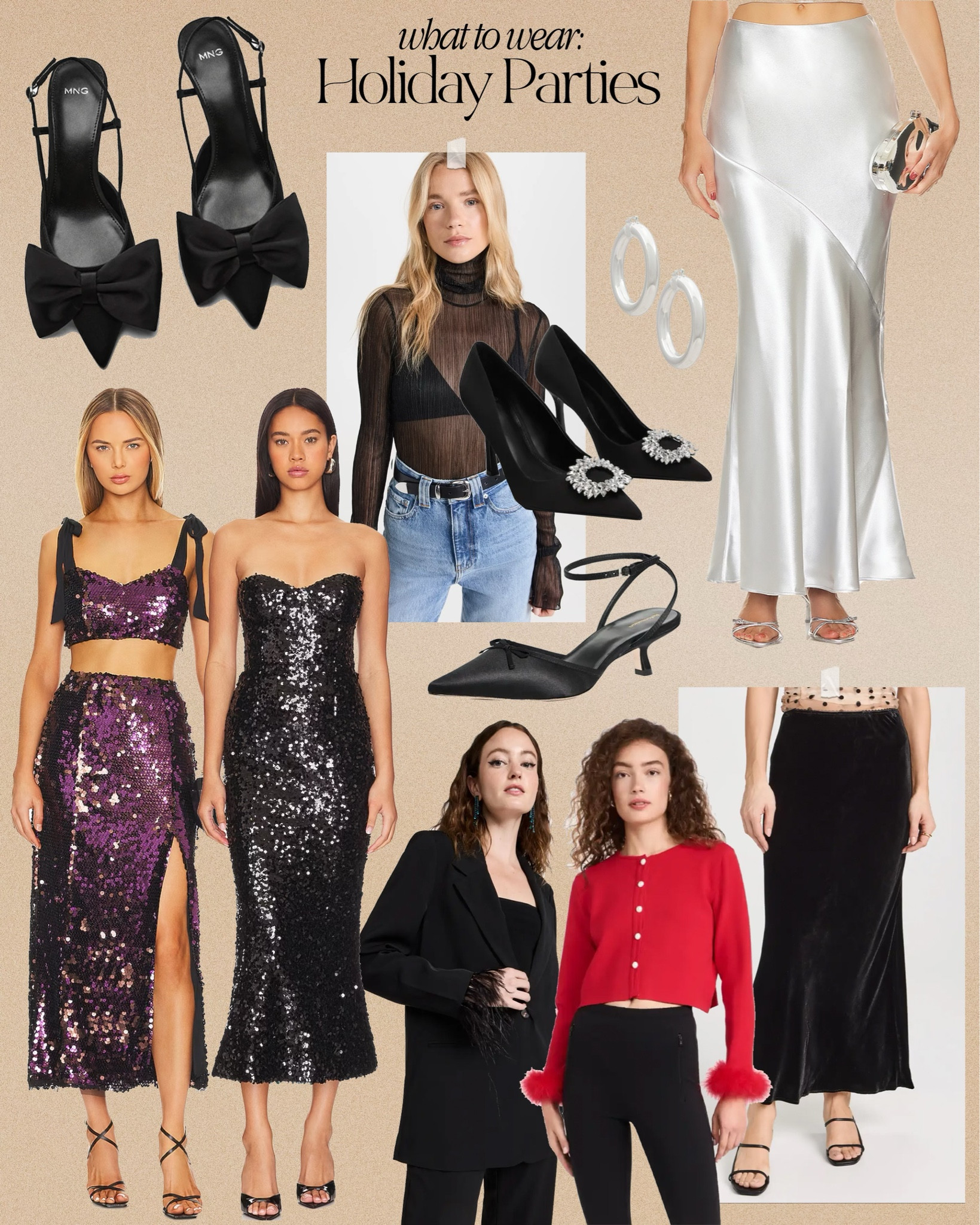 What to wear : Holiday parties 🪩