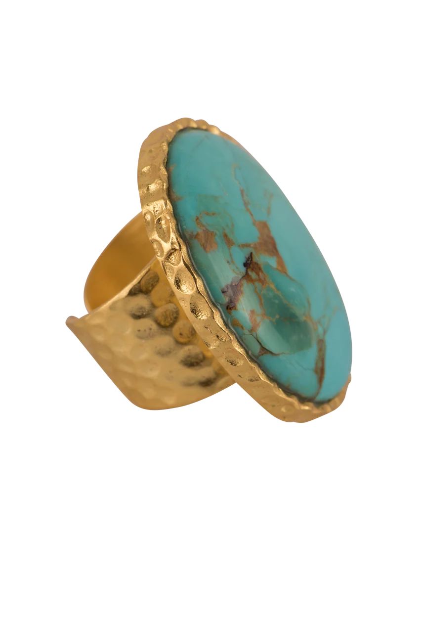 Christina Greene Turquoise Statement Ring | Pinto Ranch