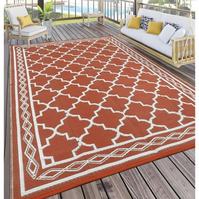 Outdoor Plastic Straw Rug Waterproof Outdoor Patio Rug Outdoor Porch Rug Indoor Outdoor Area Rug for Backyard, Deck, Picnic, Porch | Target