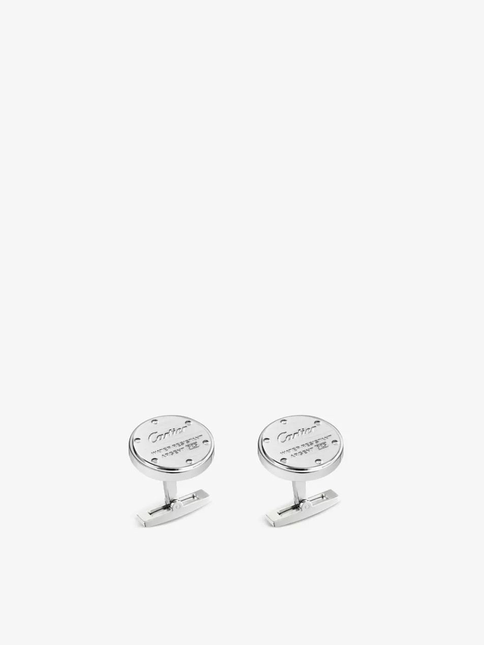 Water-resistant decor cufflinks | Selfridges
