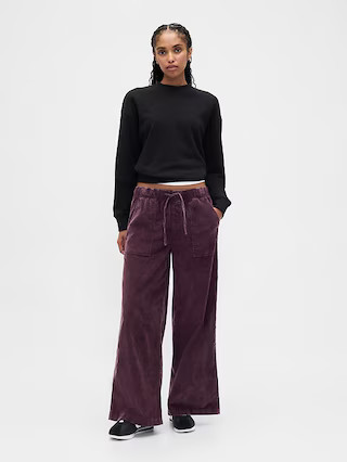 Mid Rise Corduroy Baggy Pants | Gap (US)