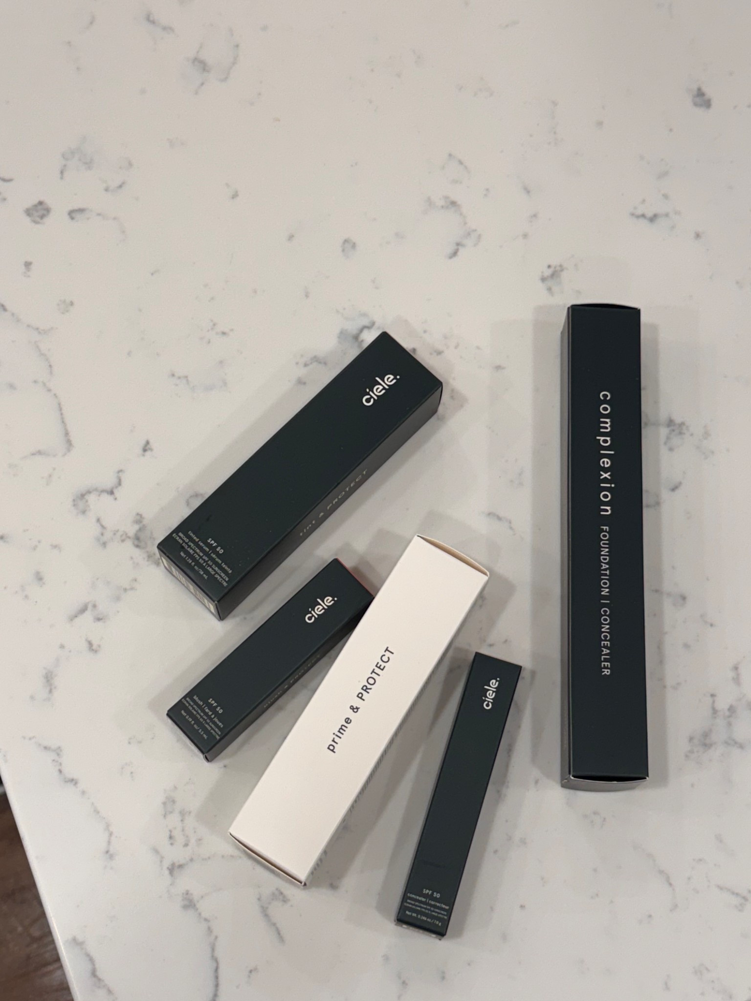 SPF makeup! Tint & Protect SPF 50 in Light 03, Conceal & Protect SPF 50 in Light Neutral 04n, Prime & Protect is only one shade and Blush & Protect SPF 50 in Behati Dusty Rose!

#LTKTravel #LTKOver40 #LTKBeauty