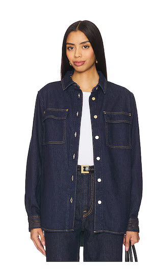 The Trapunto Shirt in Rinse | Revolve Clothing (Global)