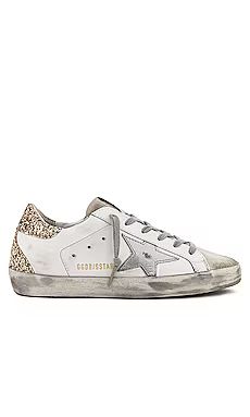 Golden Goose Superstar Sneaker in White, Ice, Silver & Gold from Revolve.com | Revolve Clothing (Global)