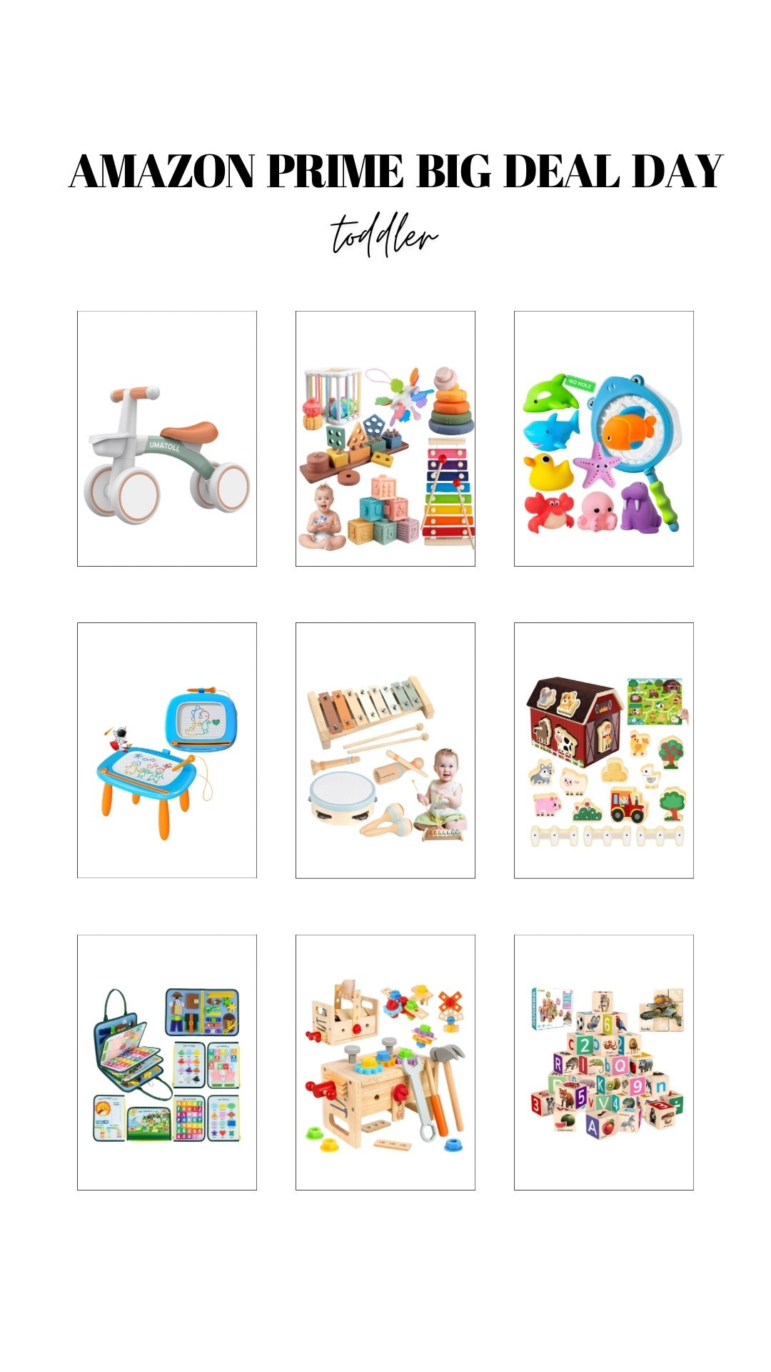 The best Amazon Prime deals for toddlers #ltkxamazon

#LTKeurope #LTKuk #LTKkids