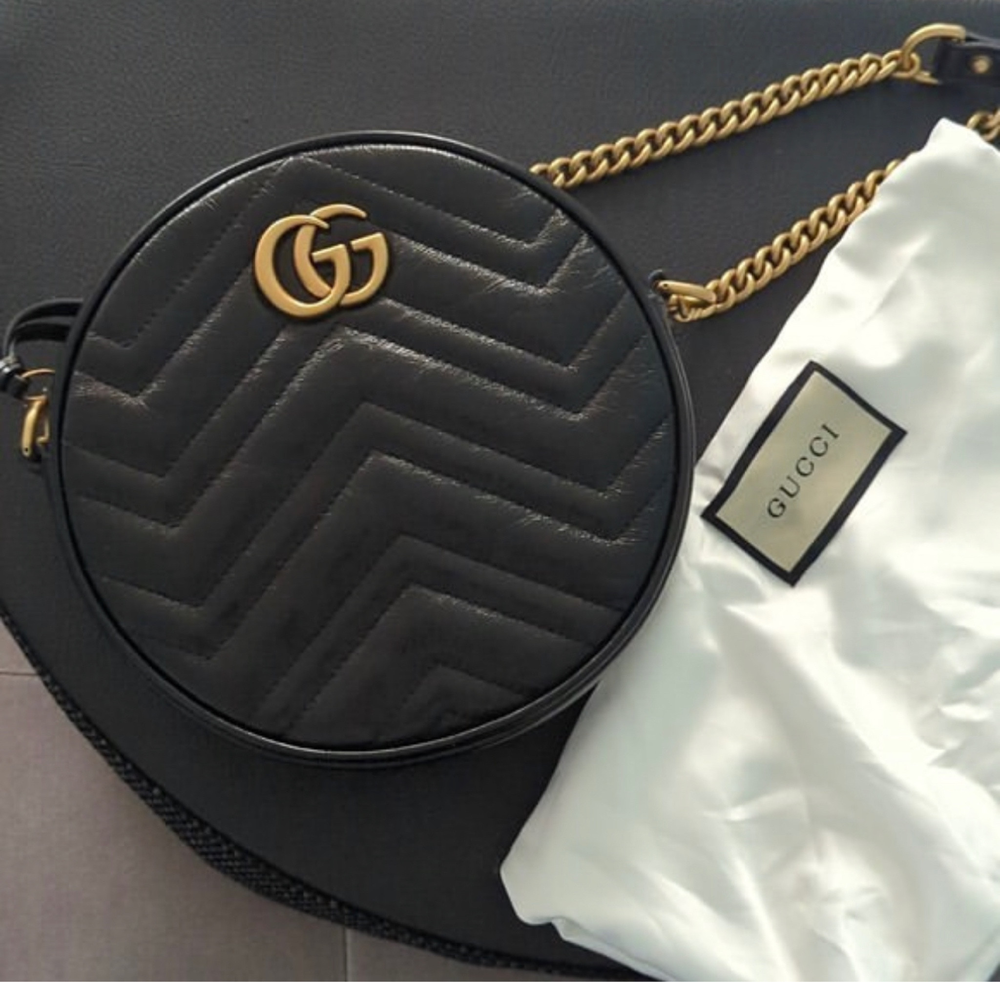 Gucci Round Crossbody 🖤 #dhgate 

#LTKunder100 #LTKitbag