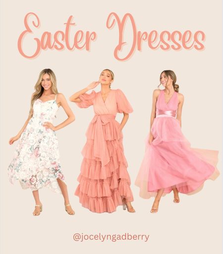 Easter dresses from Red Dress Boutique

#LTKSpringSale #LTKstyletip #LTKwedding