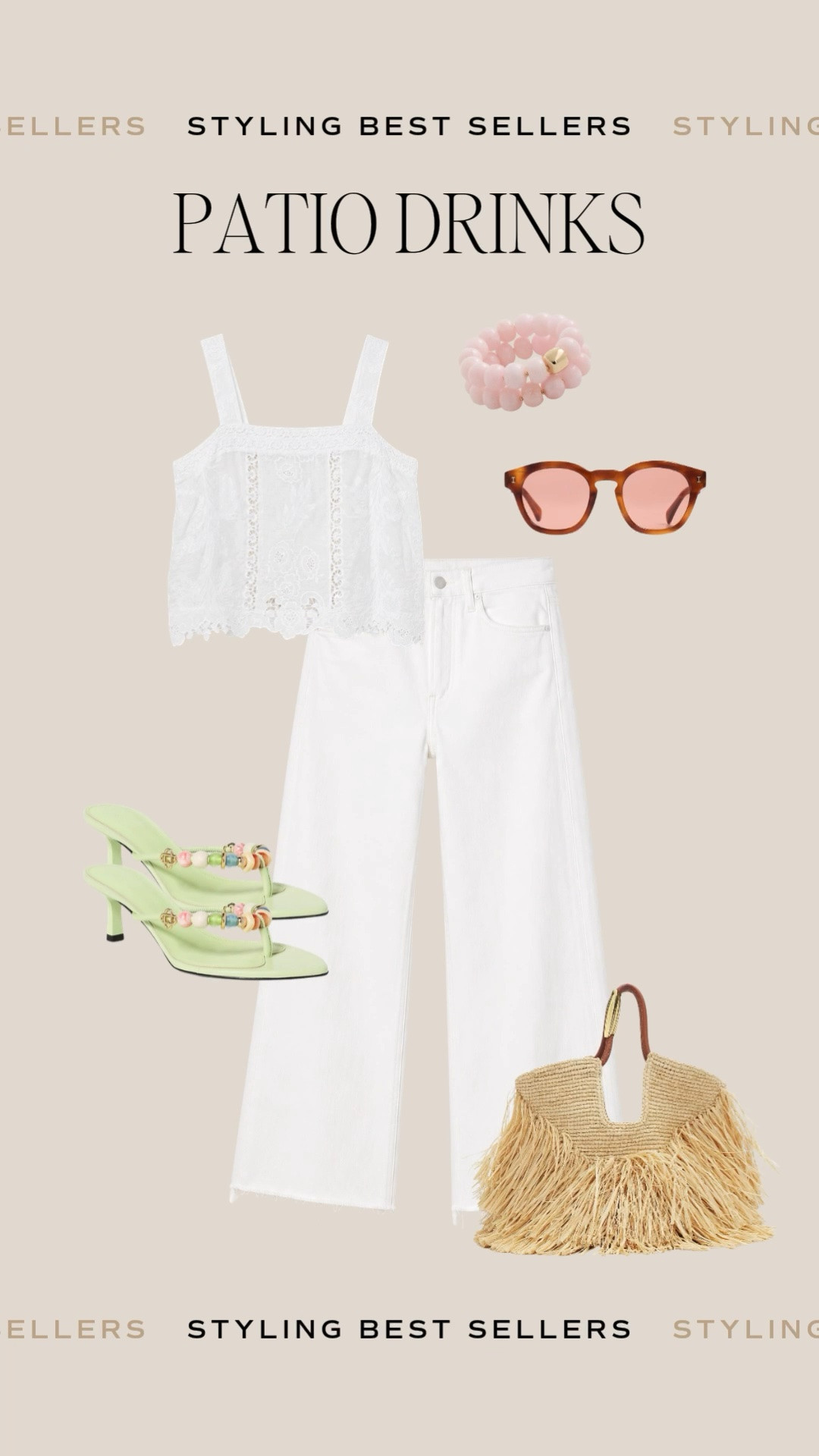 Styling Best Sellers | a chic and easy look for drinks on a patio.

#LTKsummer