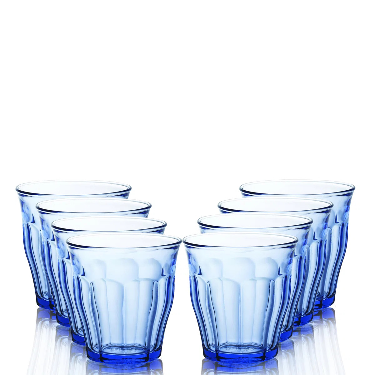 Duralex Picardie Marine Tumblers 220Ml (Set of 8) | Wayfair North America