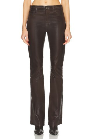 L'AGENCE Ruth Flare in Brown | FWRD 