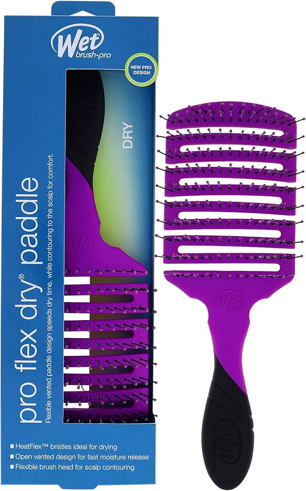 Wet Brush Pro Flex Dry Paddle Brush - Purple 1 Pc | Amazon (US)