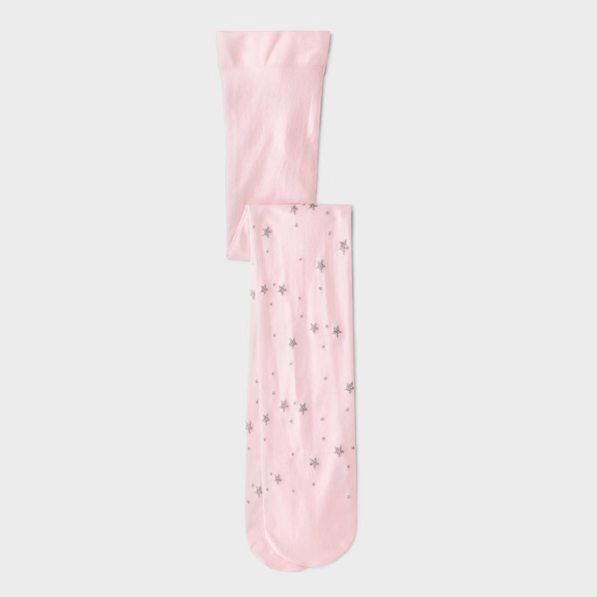 Toddler Girls' Christmas Glitter Stars Fashion Tights - Cat & Jack™ Pink | Target