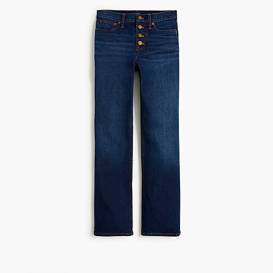 Flare crop jean in all-day stretch | J.Crew Factory