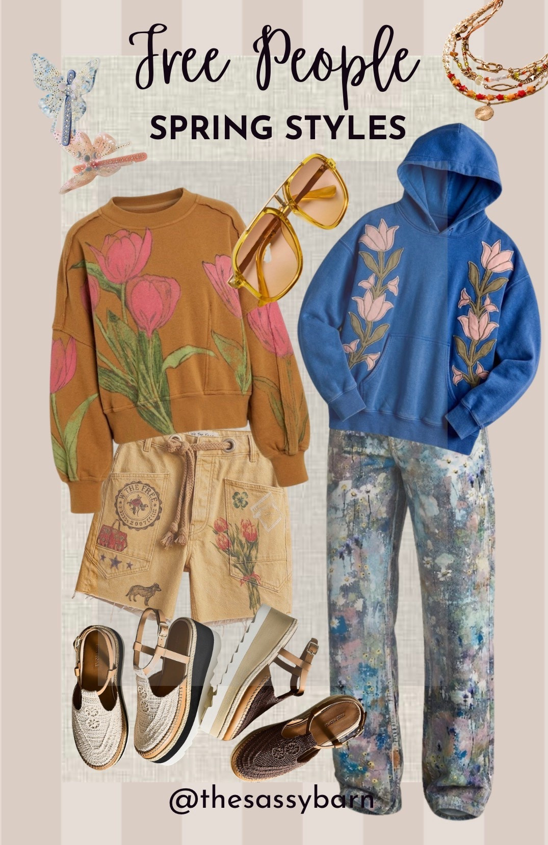 Free People Spring styles are here! Floral graphics that pop! 

#LTKmomlife #LTKootd