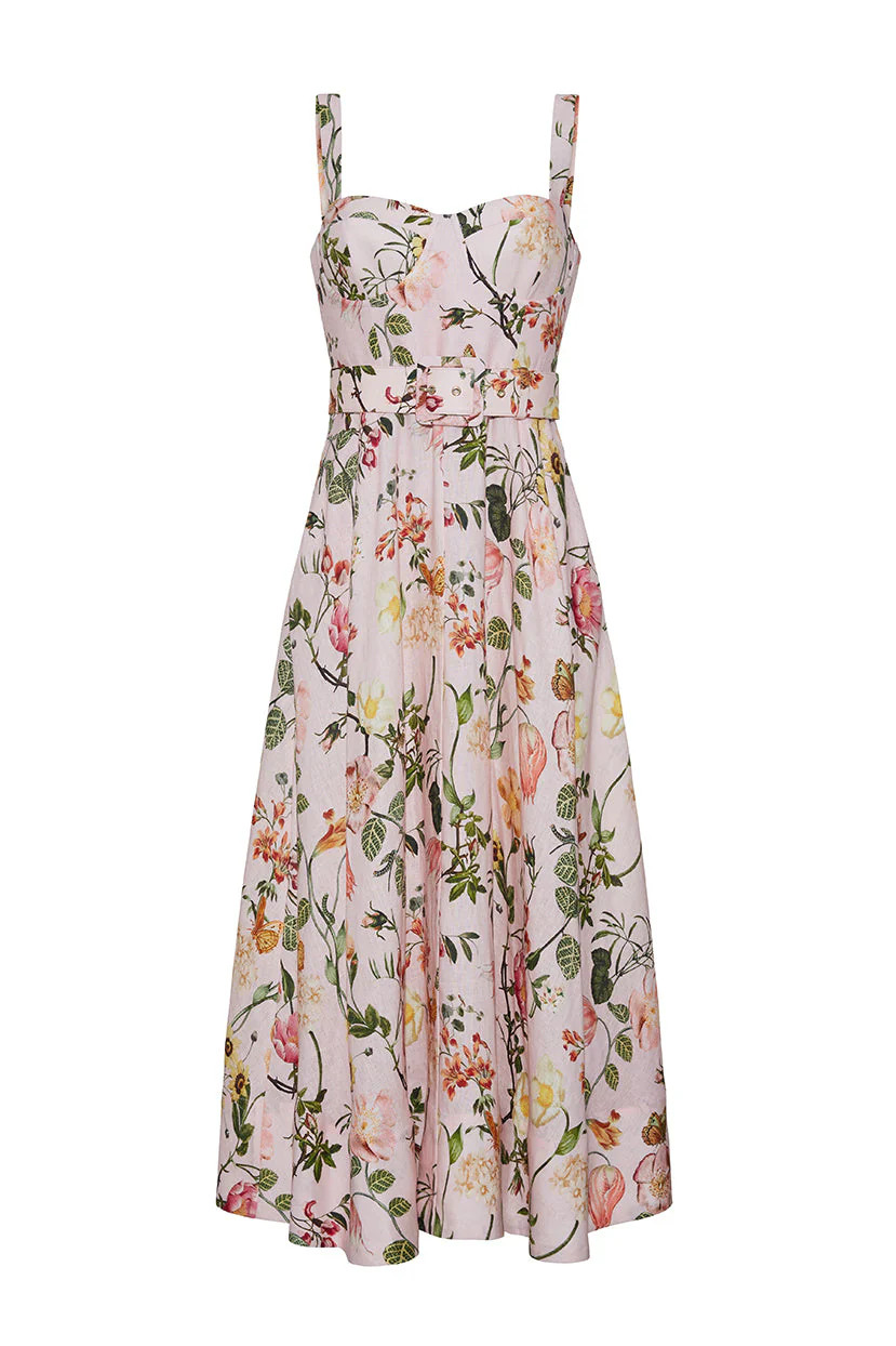OTM Exclusive: Calypso Dress in Mauve Stems | Over The Moon