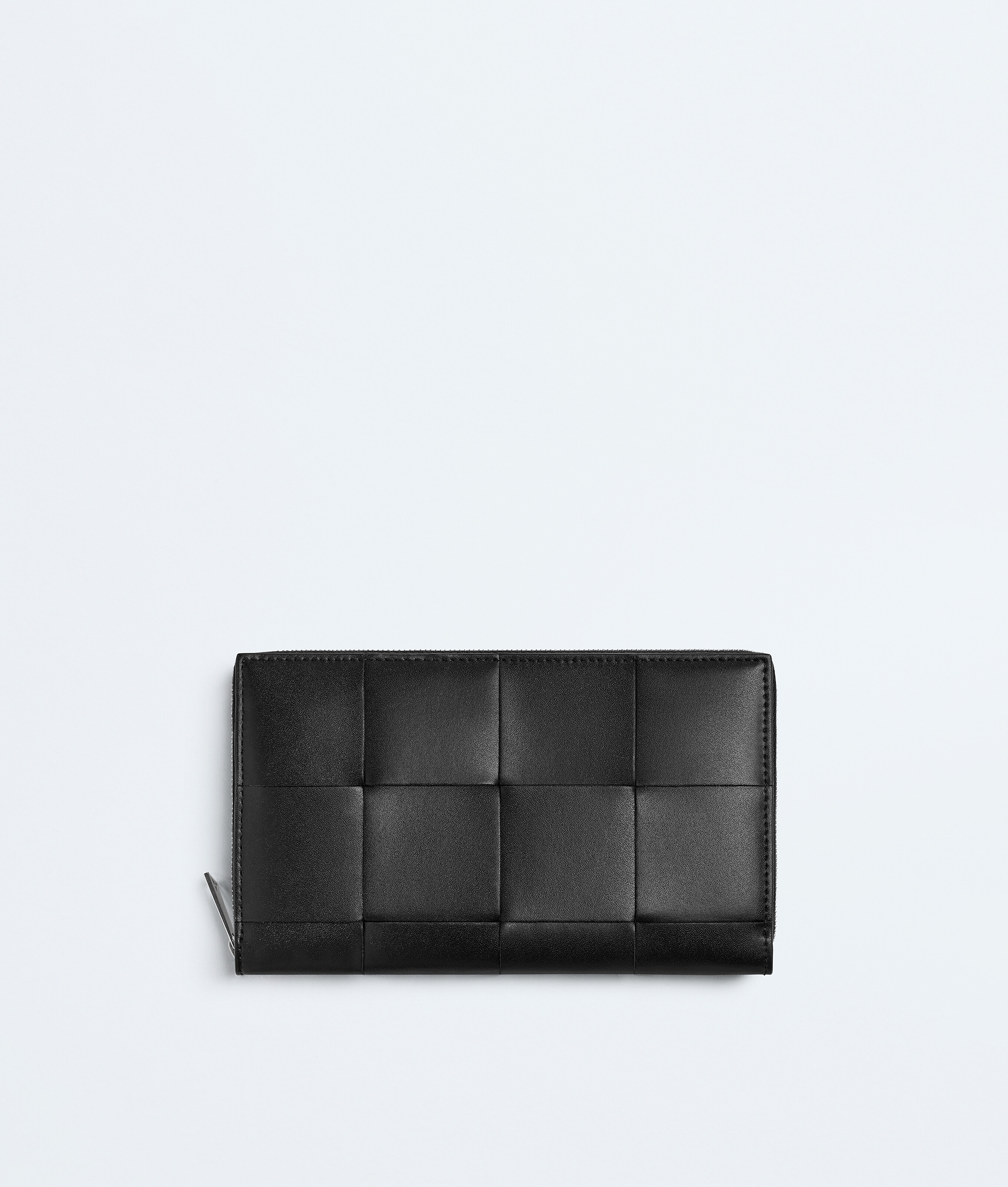 Bottega Veneta Cassette Zip Around Wallet - Black - Women - Unisex | Bottega Veneta