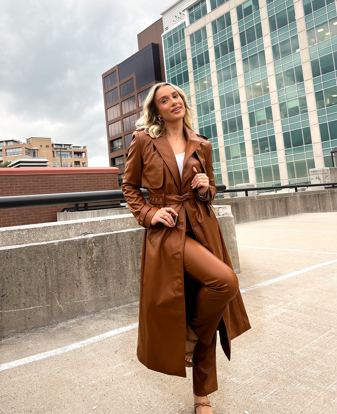 Fall city girl aesthetic? Yes pls! This vegan leather jacket with these vegan leather pants is killer! ⚡️ This would be perfect for a fall happy hour with the girls or for a high fashion work outfit. I paired it with a simple white shirt underneath. This high fashion look is a splurge but so worth it! 🍂

I actually rented this set from
fashionpass so if you’re on a budget, that may be a better option. Use code ‘KEELEY1X’ for $40 off!

#LTKstyletip #LTKworkwear #LTKSeasonal