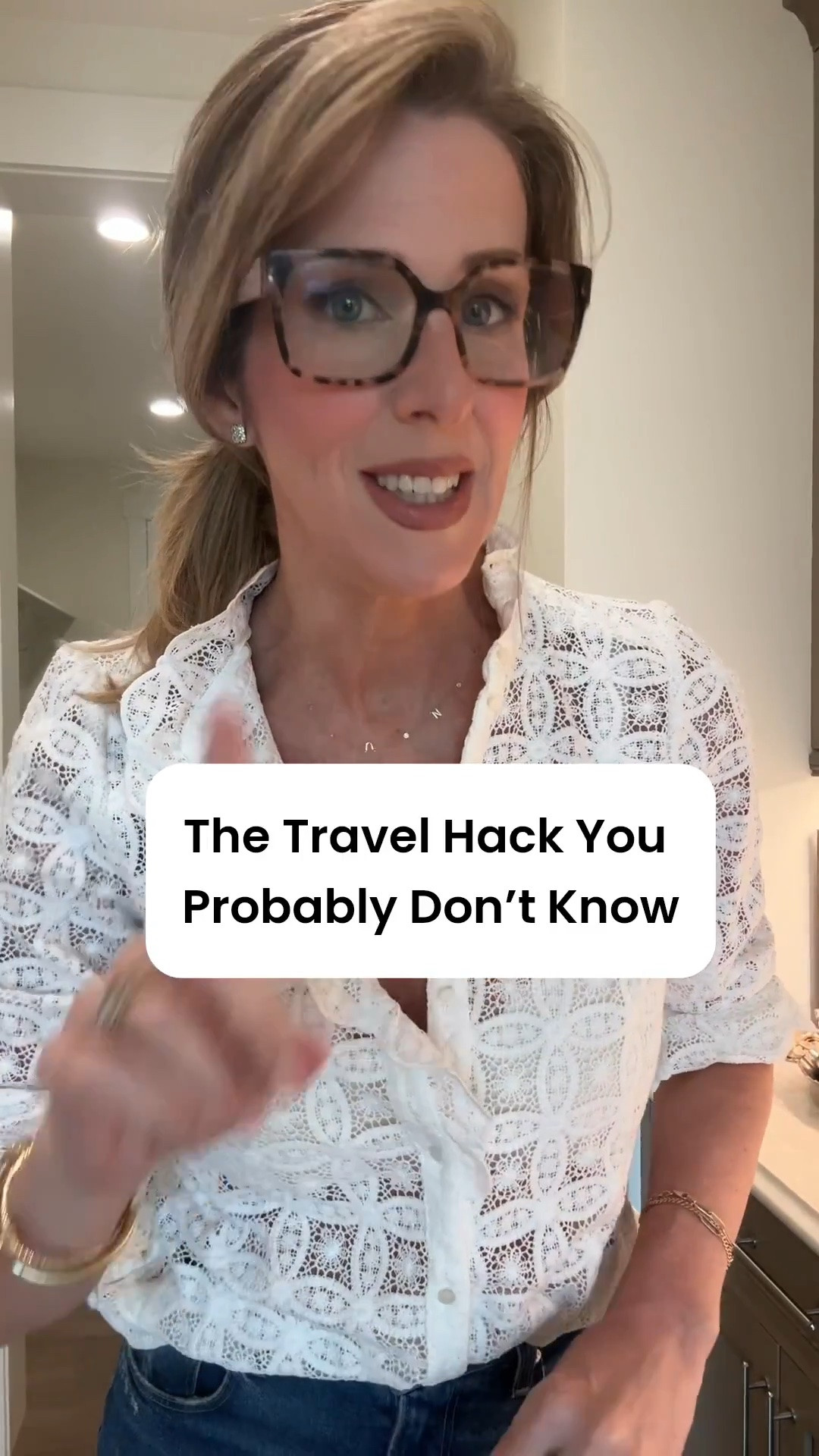 You don’t need to pack more when you can make something work in multiple ways.  

Grab a clear elastic band and change up the length of any necklace with this easy travel hack.  

Pack less.  Wear more.

#LTKOver40 #LTKTravel #LTKSeasonal